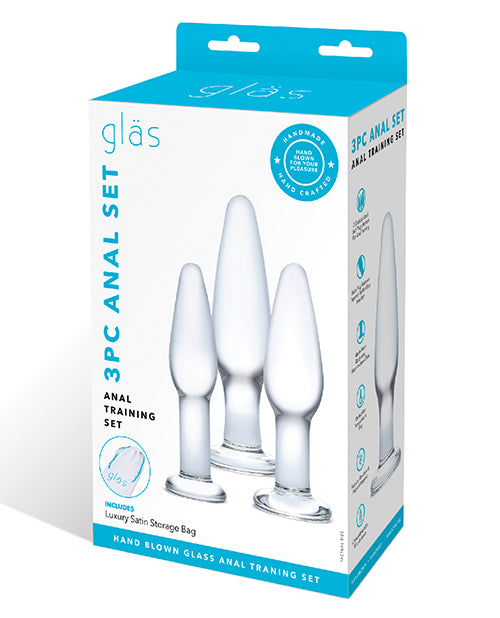 Glas 3 pc Anal Training Kit