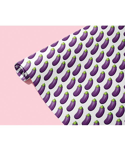 Eggplant Wrapping Paper