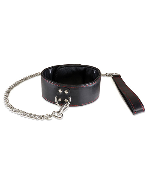 Sultra Lambskin 2" Collar w/Chain