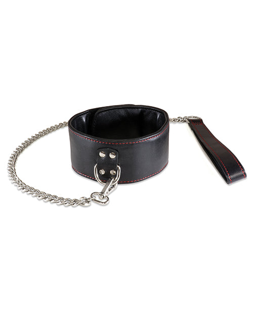 Sultra Lambskin 2 1/2" Collar w/Chain