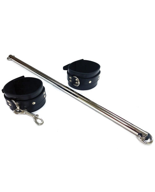 Leather Leg Spreader Bar w/Cuffs